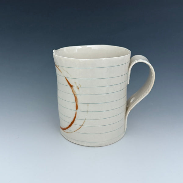 Mug - Paper with Coffee stain