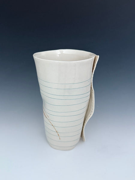 Tumbler - Paper with coffee stains