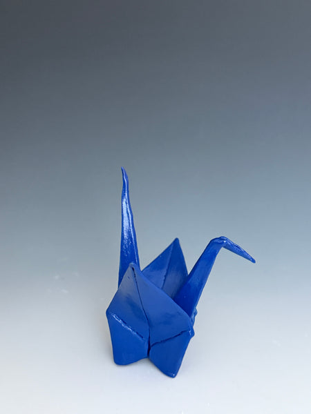 Paper Crane - Blue