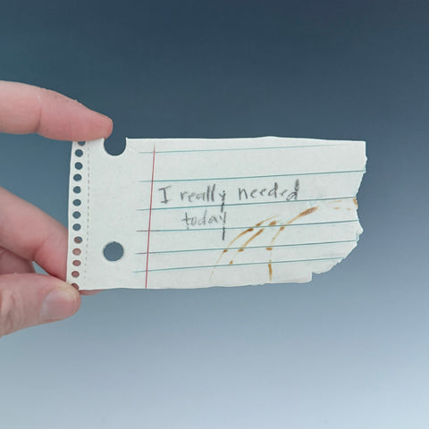 Magnet: I really needed today