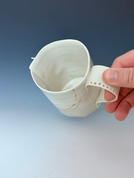 Mug with Coffee stains and lines on the inside