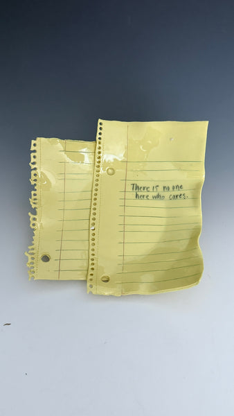 Scrap plate: There is no one here who cares.