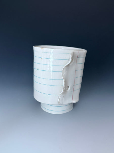 Coffee Stained Footed Cup 2