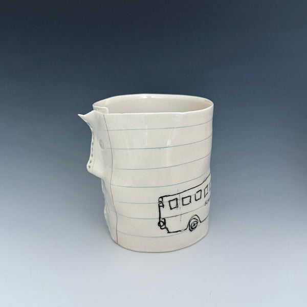 Doodle cup: School Bus