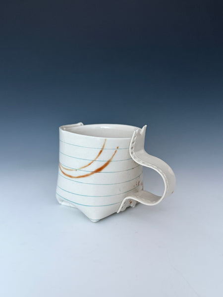 Tea Cup with Coffee stains