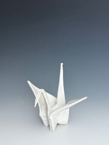 Paper Crane - Glossy White