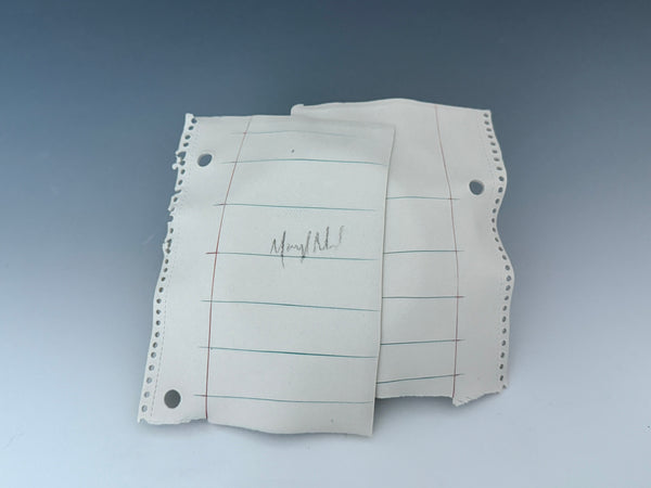 Scrap Paper Plate: ♡