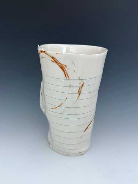 Tumbler - Paper with Coffee Stains
