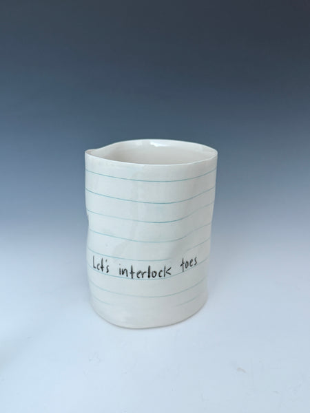 Dec 24: Let's interlock toes