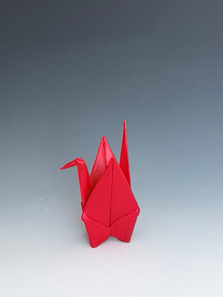 Paper Crane - Red