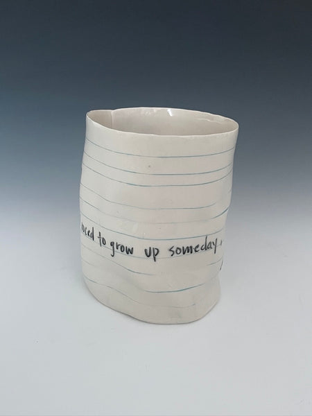 Journal Cup - March 7: I might need to grow up someday...