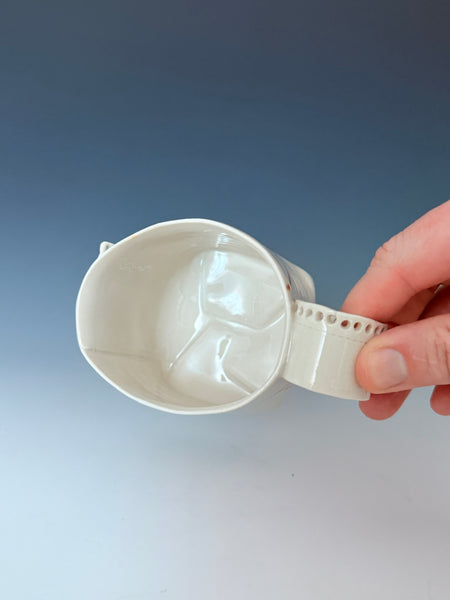 Tea Cup: light coffee stains