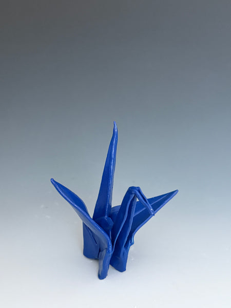 Paper Crane - Blue