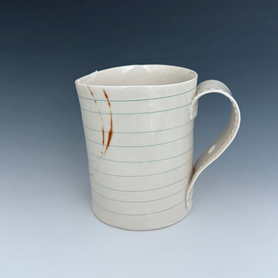 Mug - Blank with coffee stains