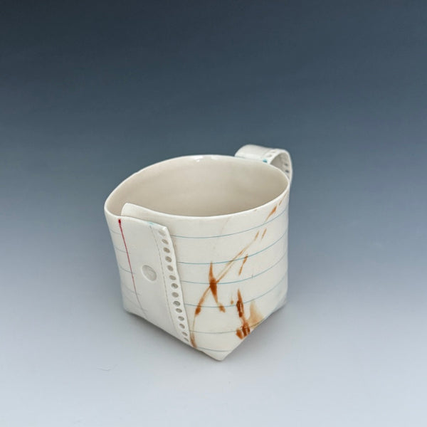 Paper Tea Cup - Coffee Stains