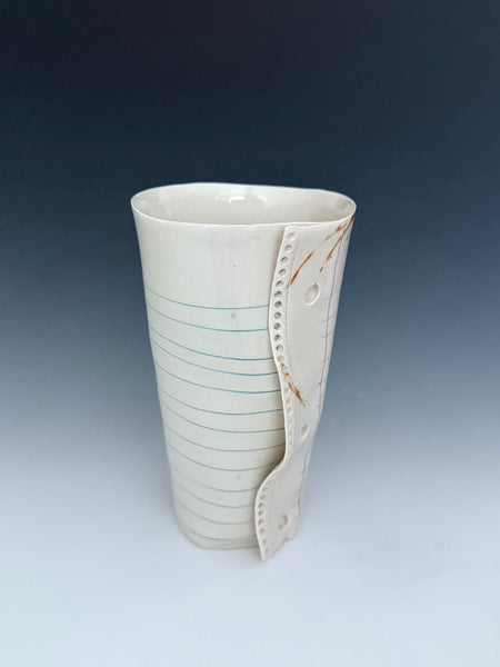 Tumbler - Paper with coffee stains