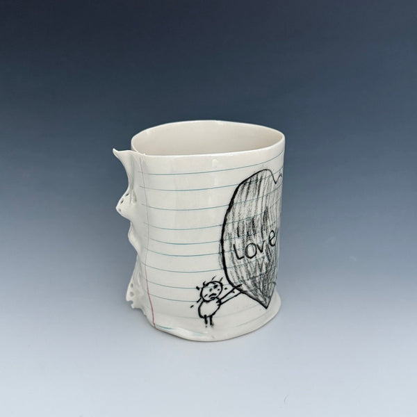 Doodle cup: Holdin onto Love