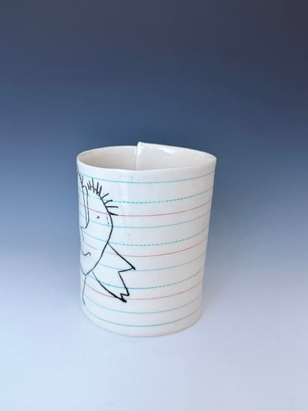 Doodle cup: Flying Heart