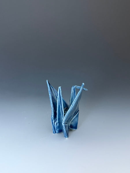Paper Crane - Blue