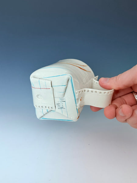 Tea Cup with coffee stains