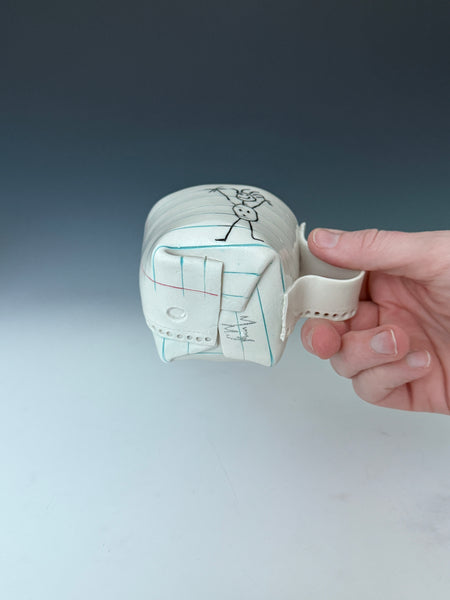 Tea Cup: Double Wave Doodle