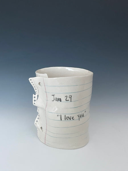 Journal Cup - Jan 29: I love you