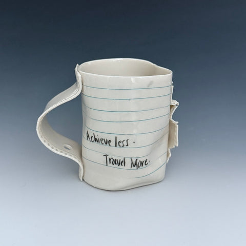 Mug - April 15: Achieve Less, Travel More
