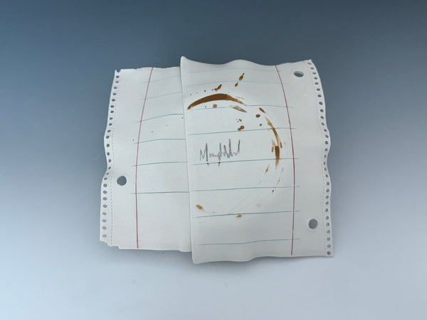 Scrap Paper Plate: Nope nope nope nope nope nope nope