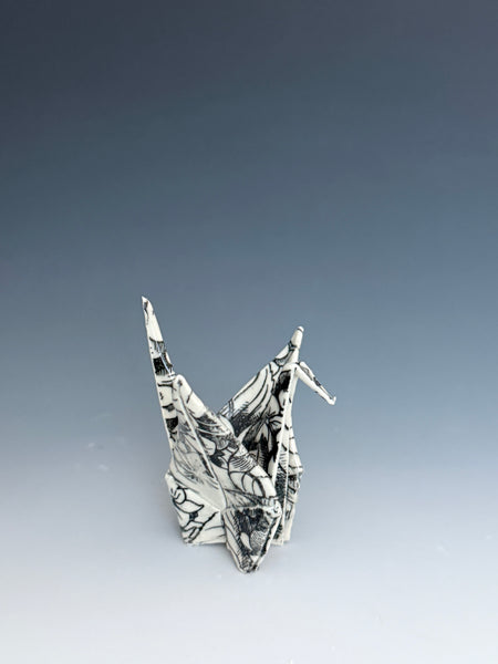 Paper Crane - Floral