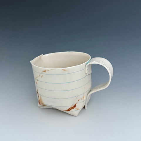 Paper Tea Cup - Coffee Stains