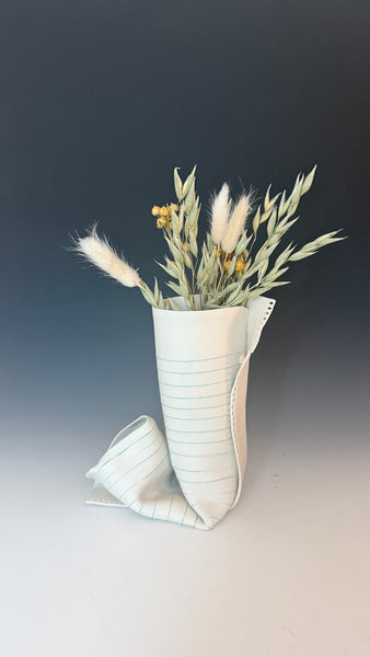 Double sided Folded Vase