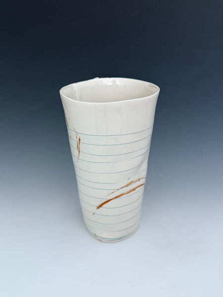 Tumbler - Paper with coffee stains