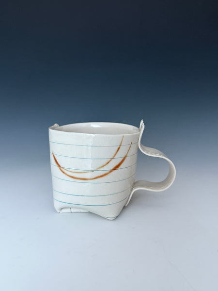 Tea Cup with Coffee stains