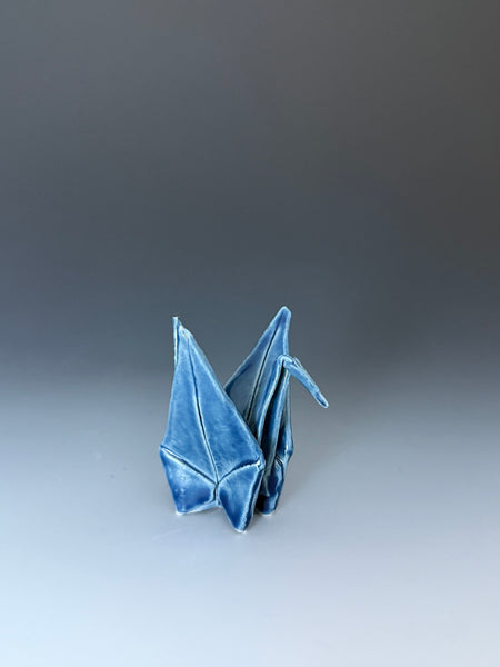 Paper Crane - Blue