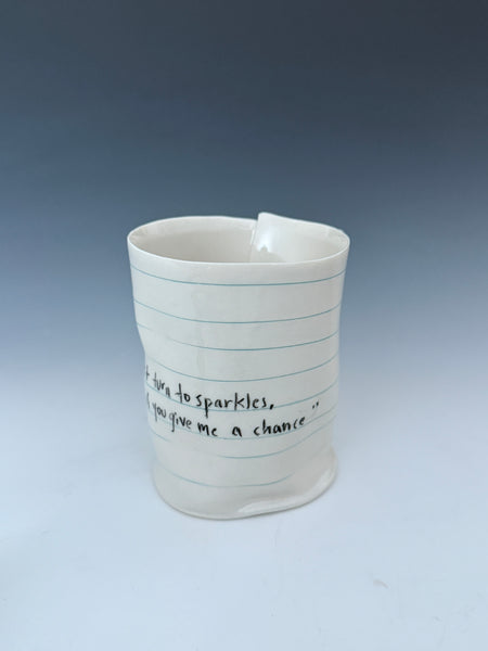 Jan 24: I can turn dust into sparkles