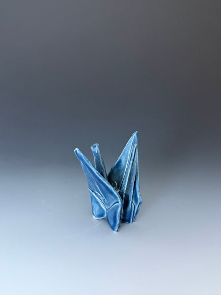 Paper Crane - Blue