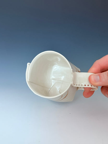 Tea Cup with coffee stains