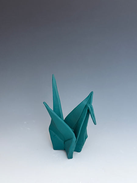 Paper Crane - Teal