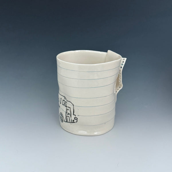 Doodle cup: School Bus